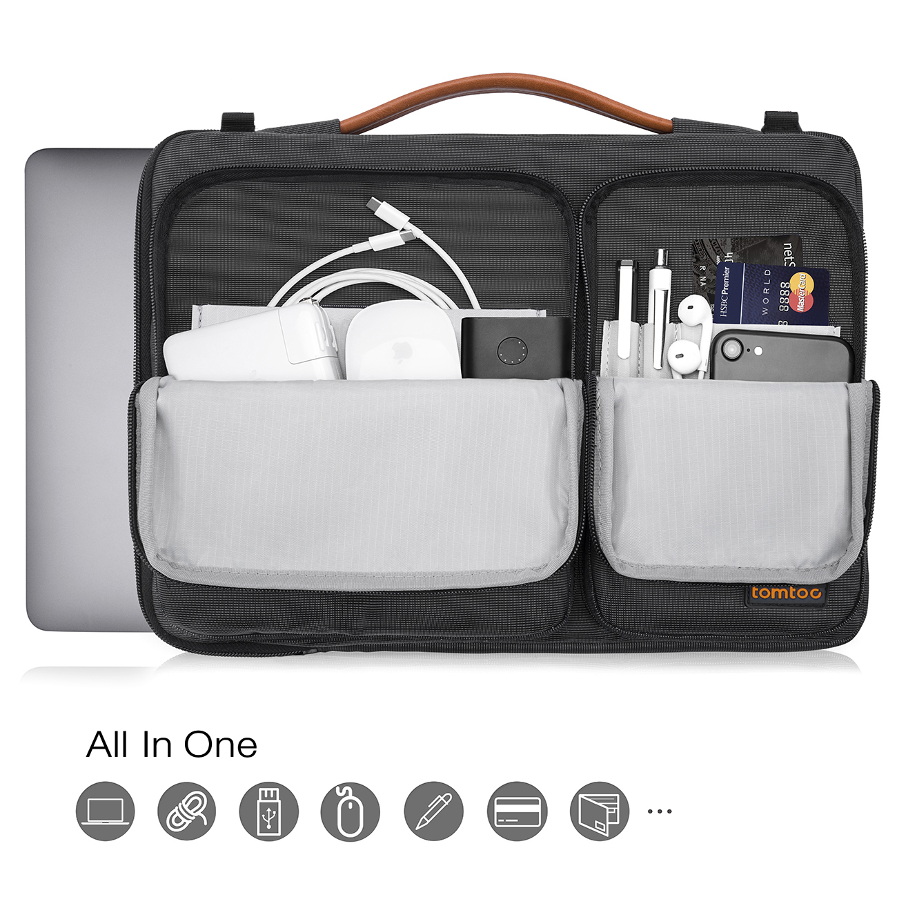 Bolso de para Notebook/MacBook 17.3″ (A42-F01) Tomtoc